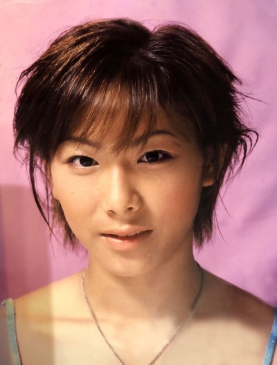 中学時代にヘアモデルで大会に進出した時の写真